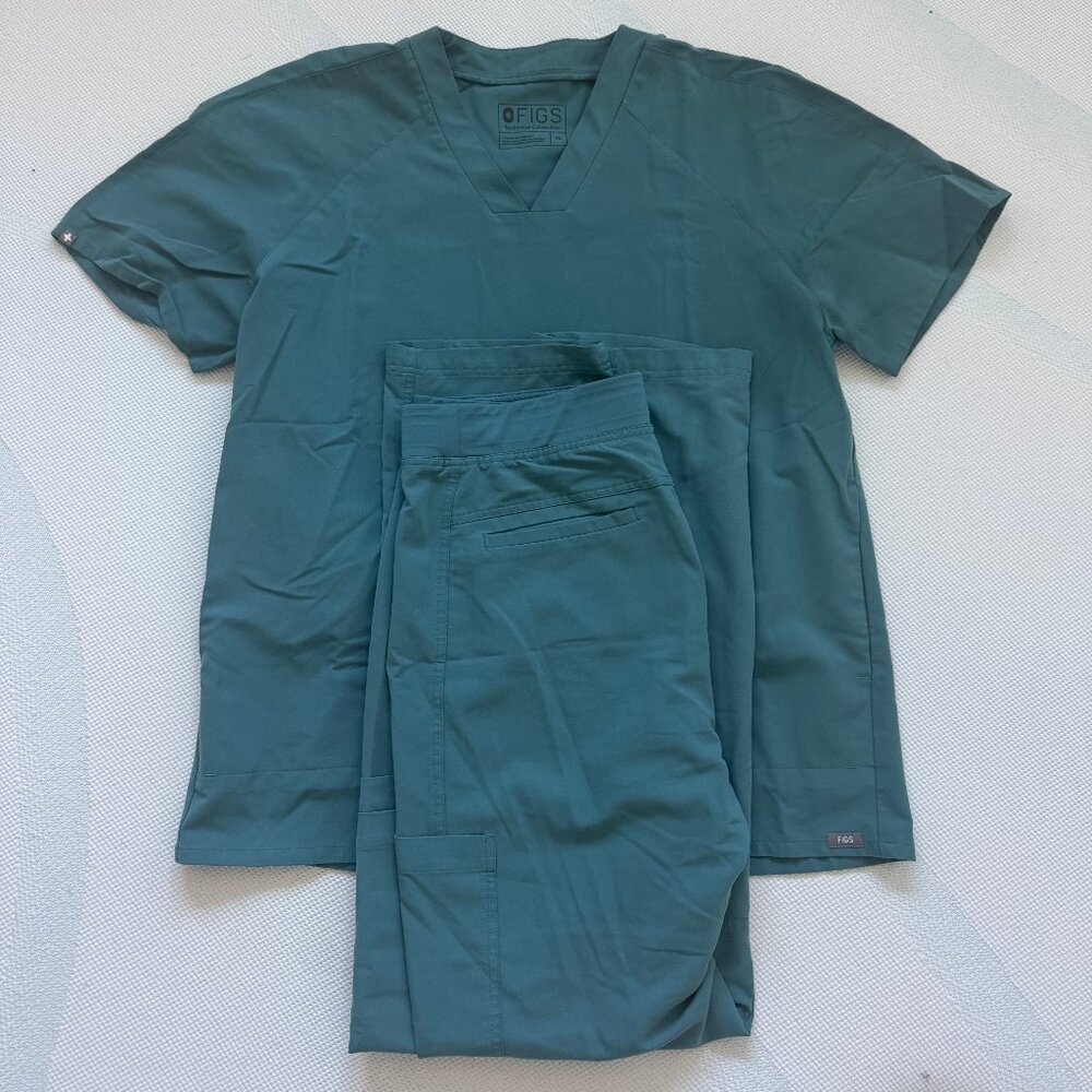 Figs scrubs men's hydrogreen set